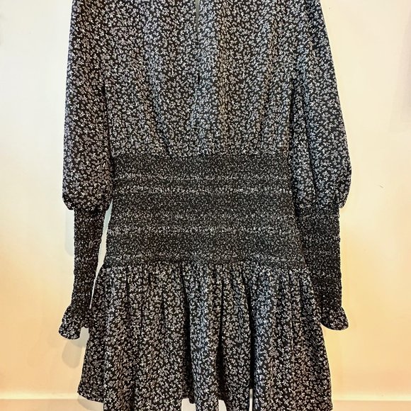 TOPSHOP Summer dress, Size 8, Black with White details - Picture 3 of 8